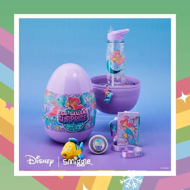 Smiggle Disney Princess Ariel EggCellent Surprise Shopee Malaysia