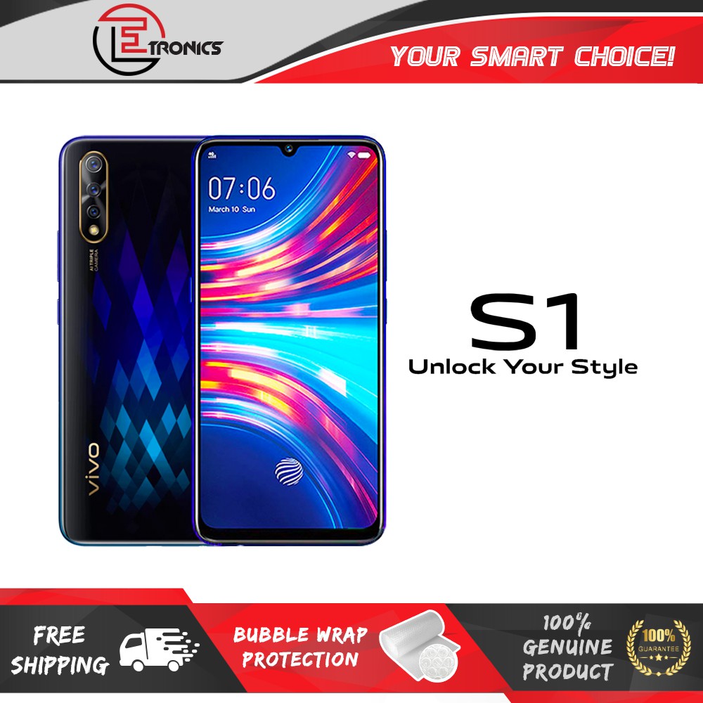Vivo S1 (1907) 6GB RAM+128GB ROM [VIVO MALAYSIA WARRANTY