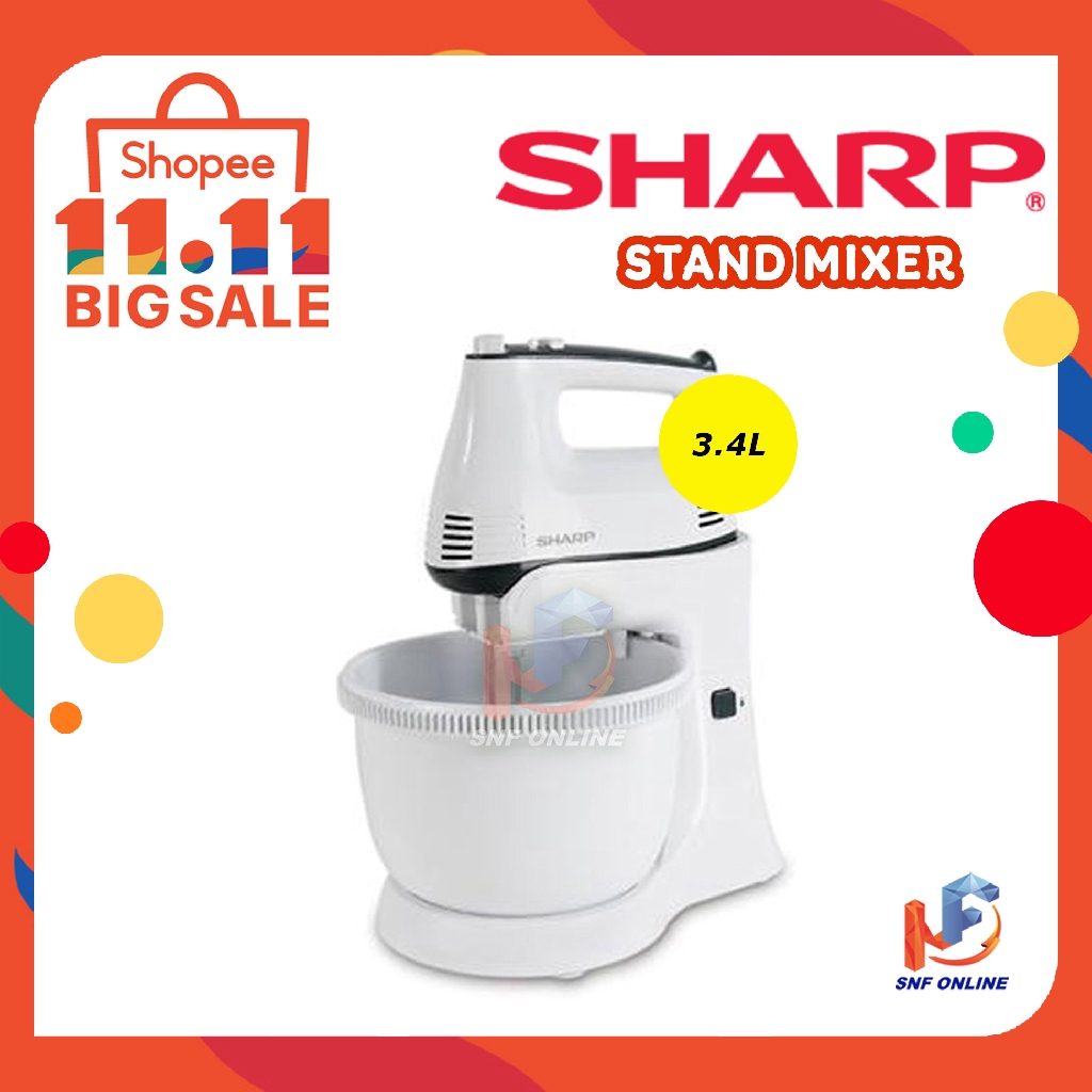 Sharp Stand Mixer EMS60WH Shopee Malaysia