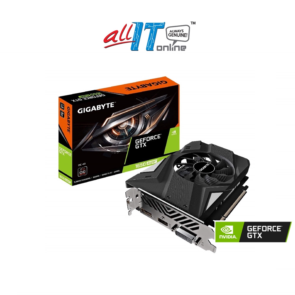 Gigabyte Geforce GTX 1650 Super OC 4 GB VRAM Graphic Card