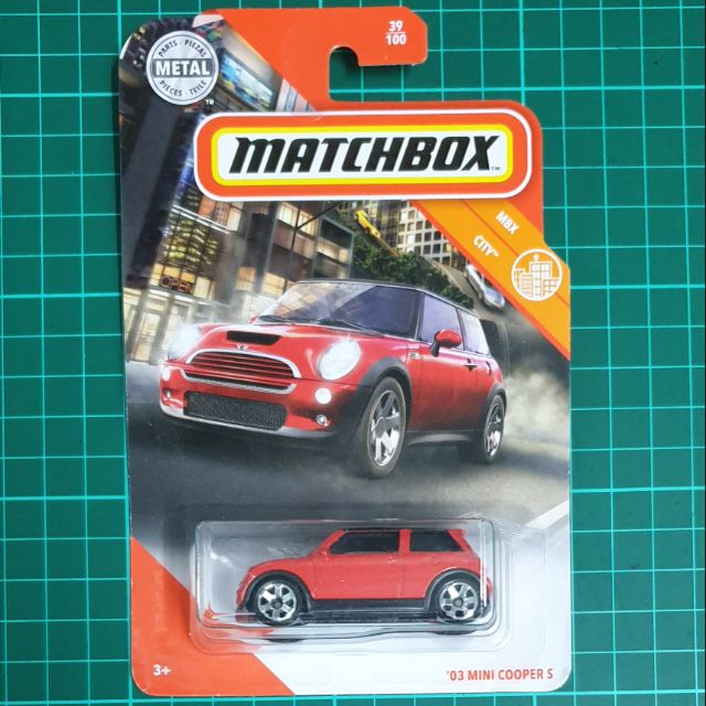 Matchbox 03 Mini Cooper S (39/100) 2020 Shopee Malaysia