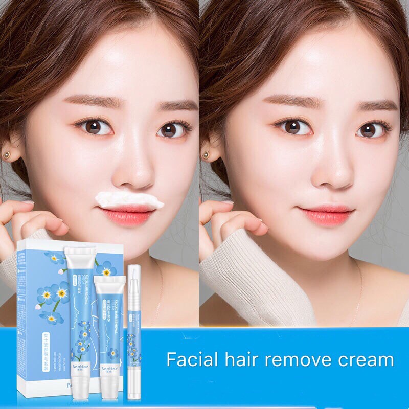 Gental facial hair remove cream set Shopee Malaysia