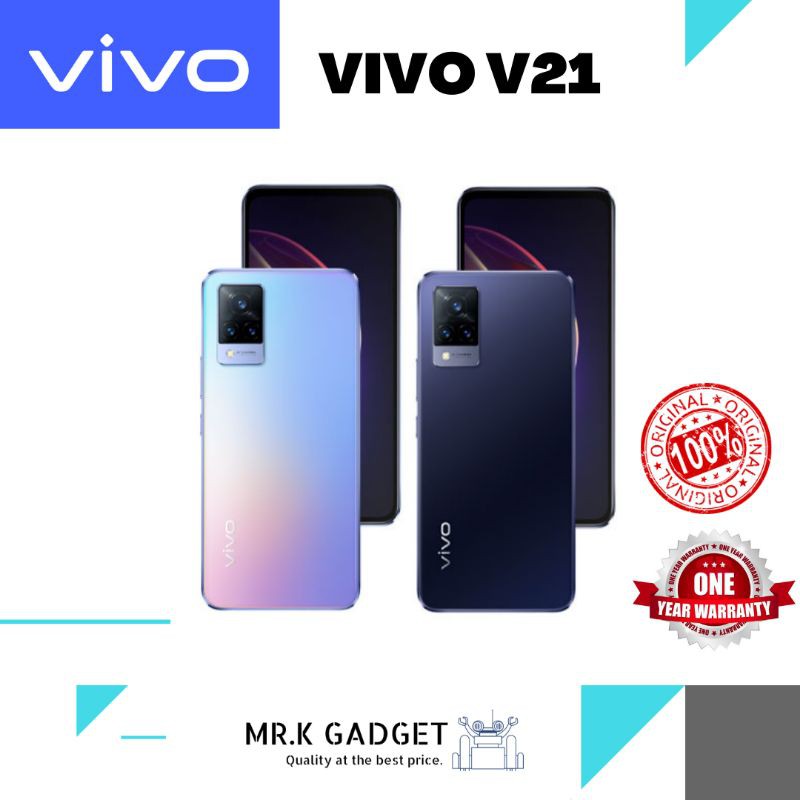 [READY STOCK] VIVO V21 8GB+128GB 5G Original Malaysia Set Shopee Malaysia