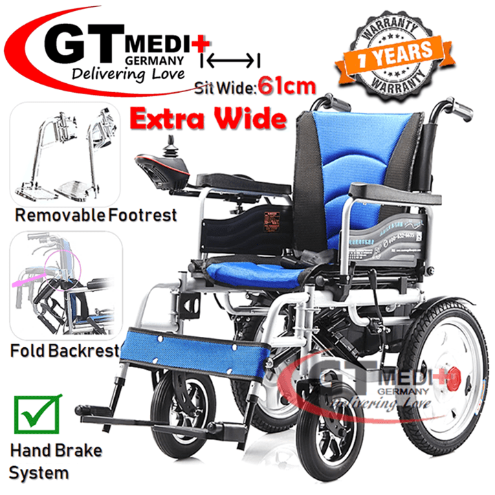 E01F6138 GT MEDIT GERMANY Extra Wide Sit Lightweight Electric
