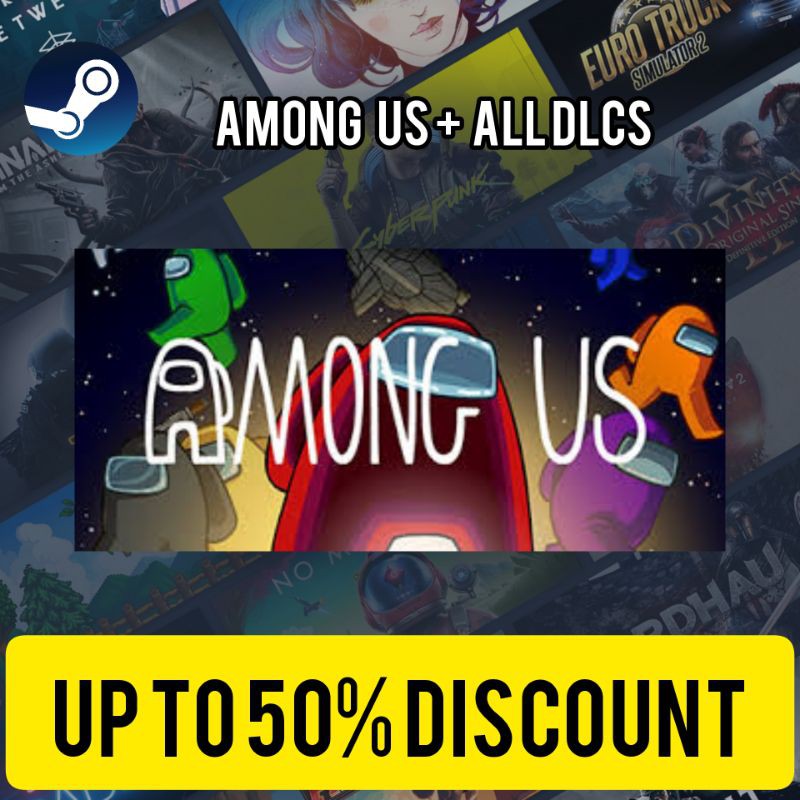 Among Us Steam + All Dlcs Shopee Malaysia