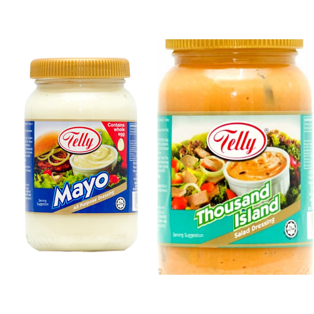 Telly Mayonnaise /Thousand Island/All Purpose Dressing/Salad Dressing