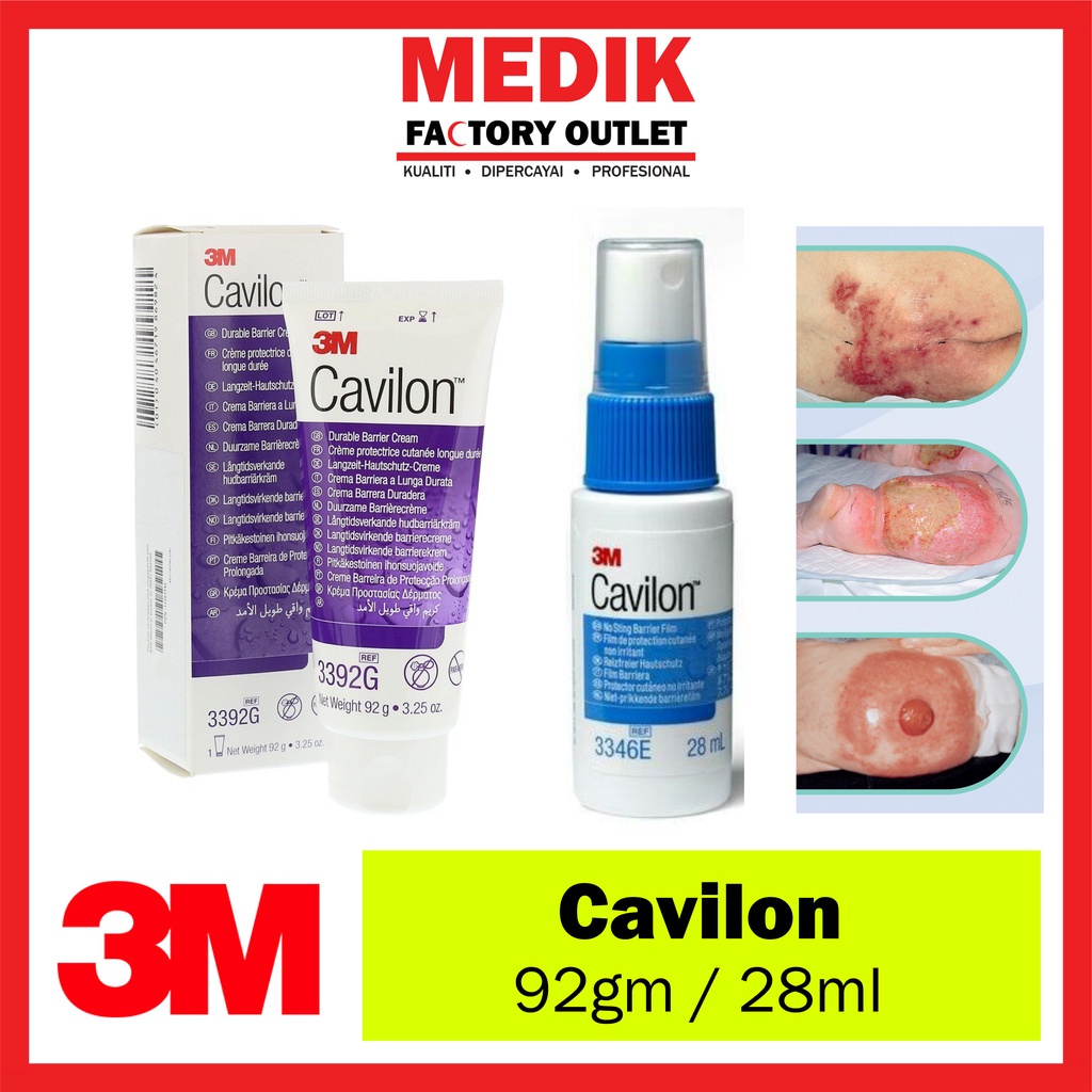 3M Cavilon Durable Barrier Cream 92gm / 3M Cavilon No Sting Barrier