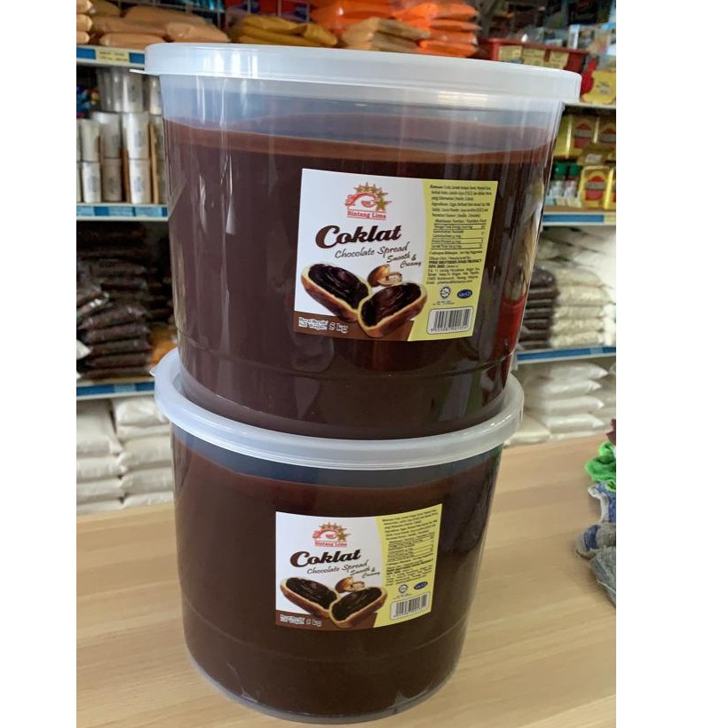 Chocolate Spread Coklat Jam 5kg Shopee Malaysia