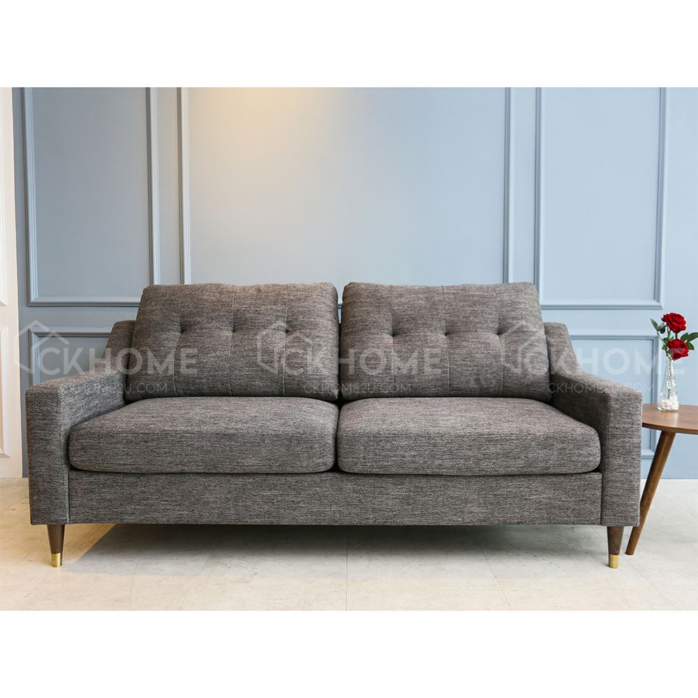{Ready Stock} Solid Cushion Sofa / Manchester 3 seater Sofa Shopee