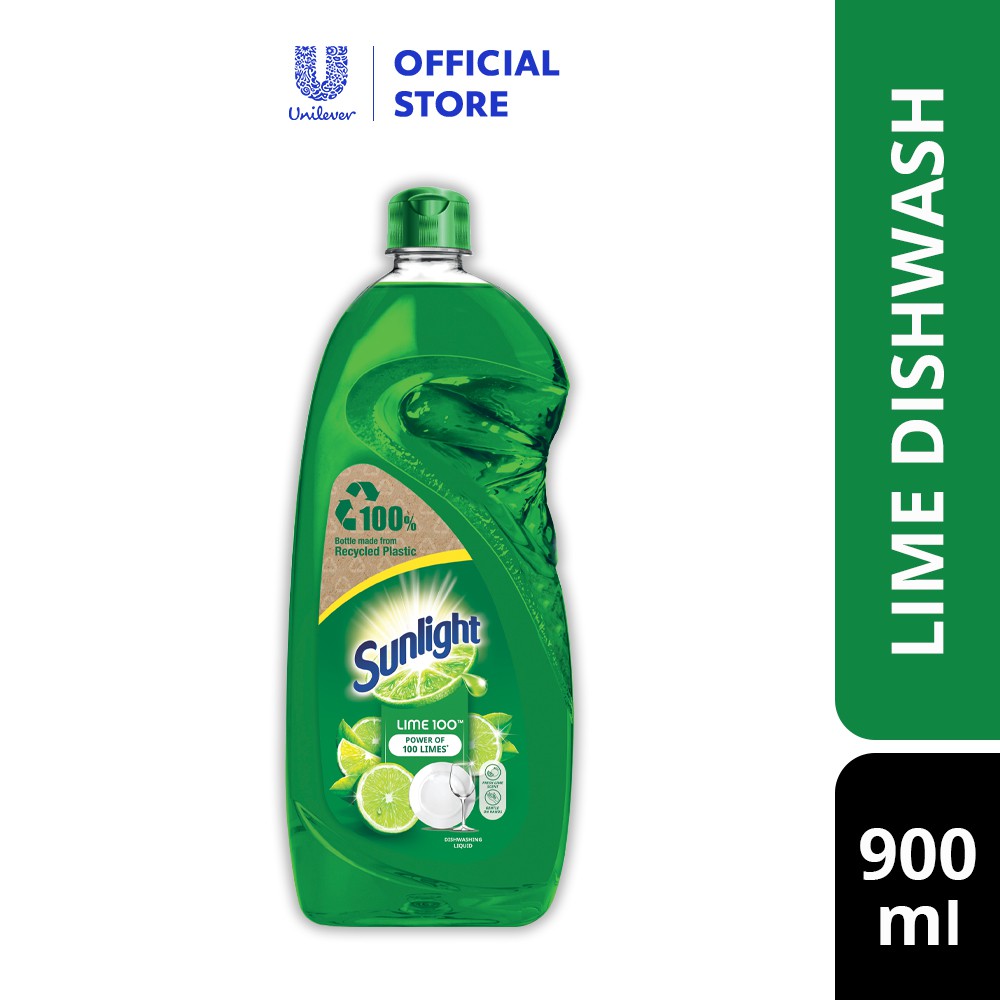 Sunlight Dishwash Liquid Lime 900ml Shopee Malaysia