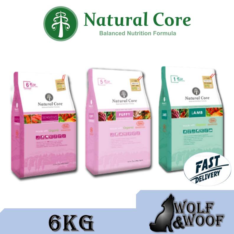Natural Core Organic Dog Dry Food 6kg & 7kg ( Natural Core Eco5 Puppy
