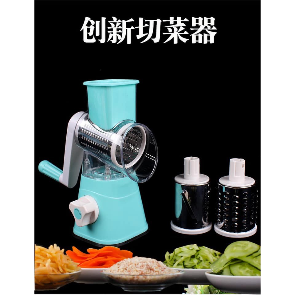 Vegetables Grater Manual Cutter Slicer Machine Round Chopper Food Chopper Grater Machine Potato