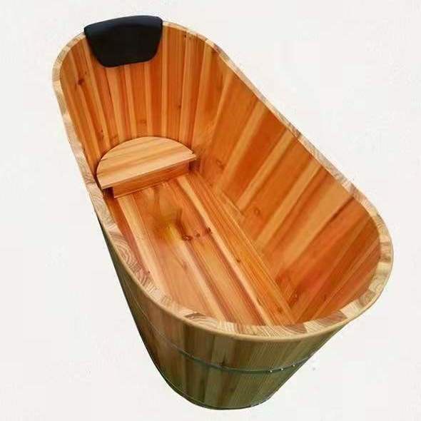 Thickened Wooden Barrel Bath Bucket Bath Barrel Bath Bucket Adult Bath