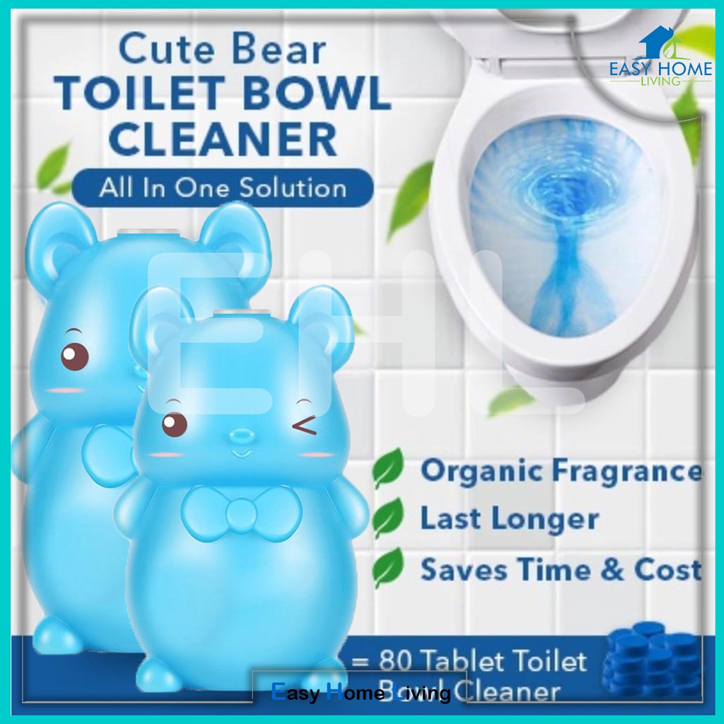 EHL Cutty Blue Bear Foam Toilet Bowl Cleaner Shopee Malaysia