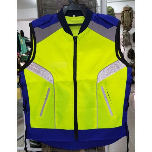 Vest luminous cordura hijau / Vest pantul cahaya cordura