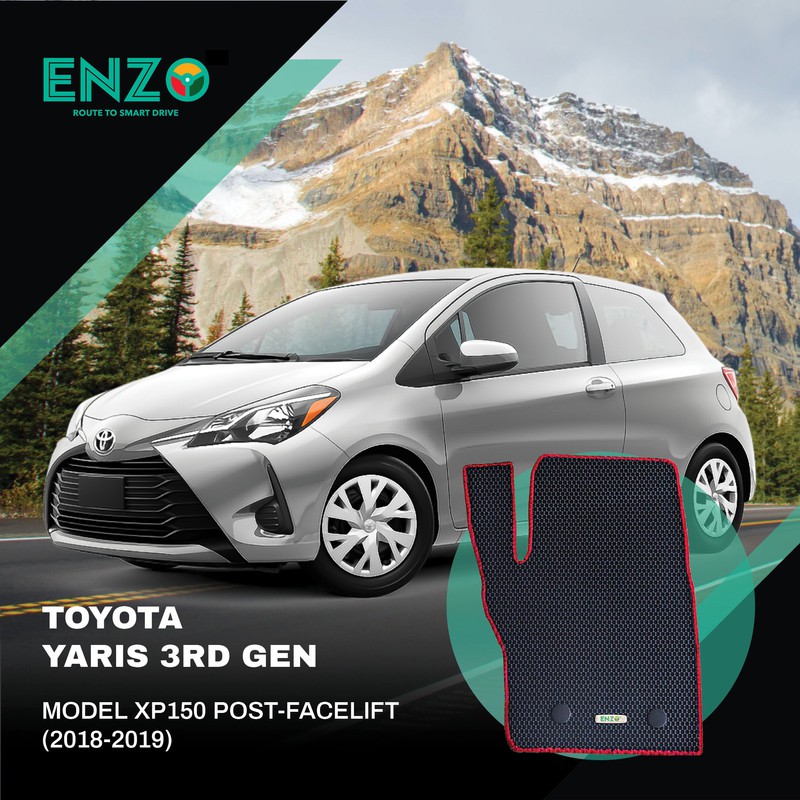 Toyota Yaris 3rd Gen Model XP150 Post Facelift Enzo Customised Car