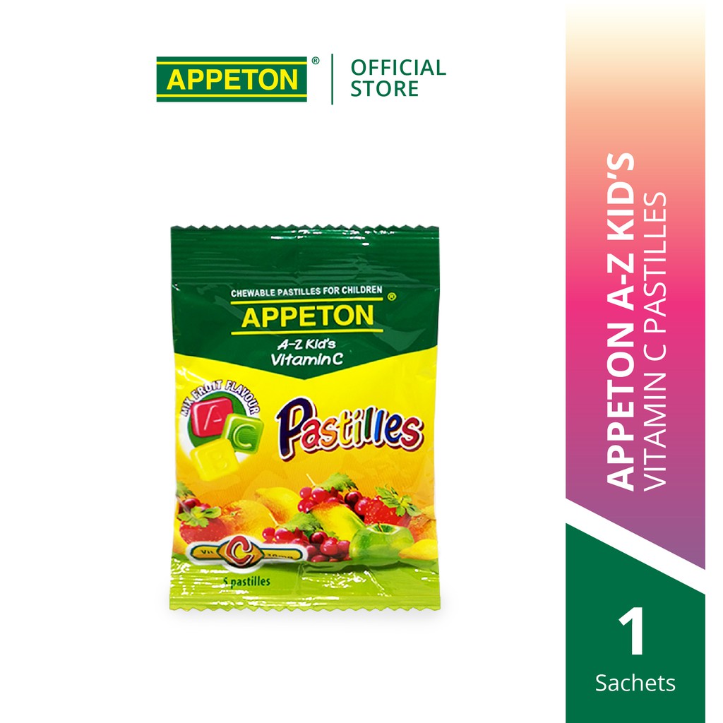 APPETON AZ KID'S Vitamin C Pastilles Chewable Vitamin C for Children
