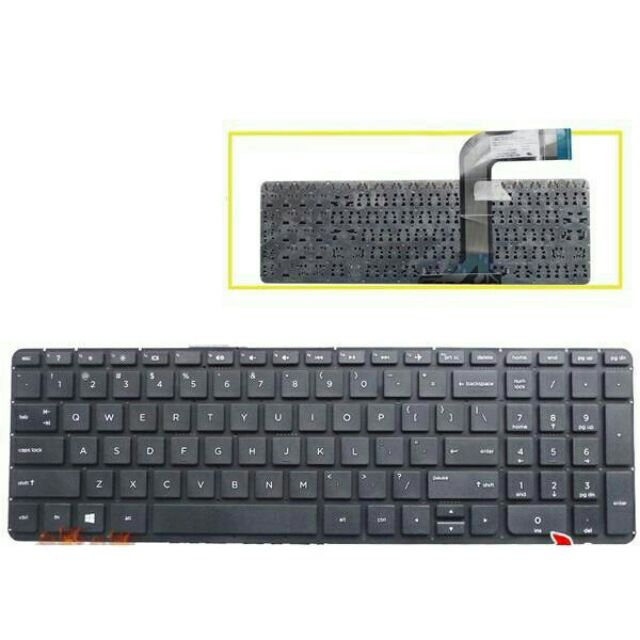 HP Pavilion 15p033tx 15p246tx Q140 keyboard Shopee