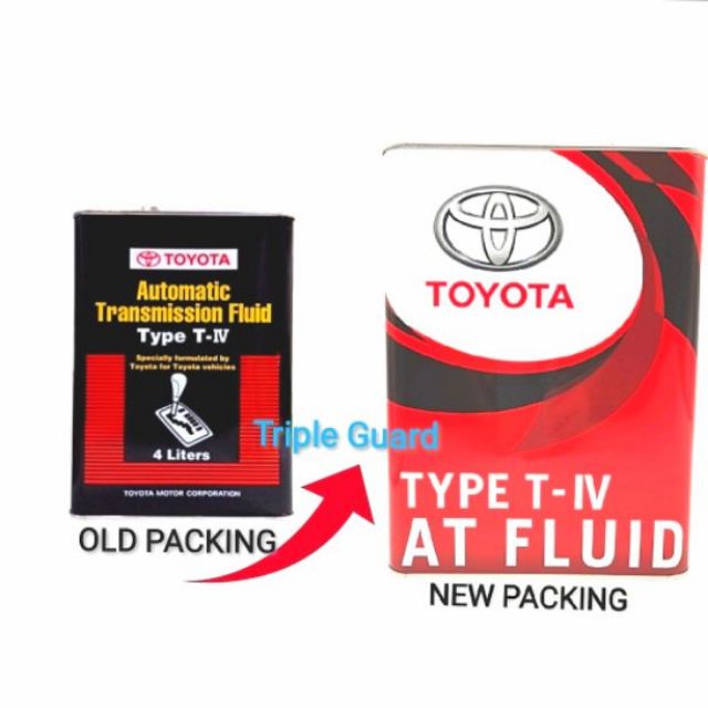 TOYOTA AUTO TRANSMISSION FLUID TYPE T-IV 4L | Shopee Malaysia