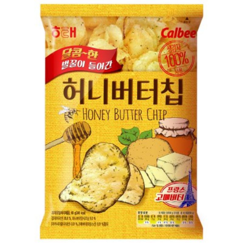 Korea Haitai Honey Butter Chip 60g Shopee Malaysia