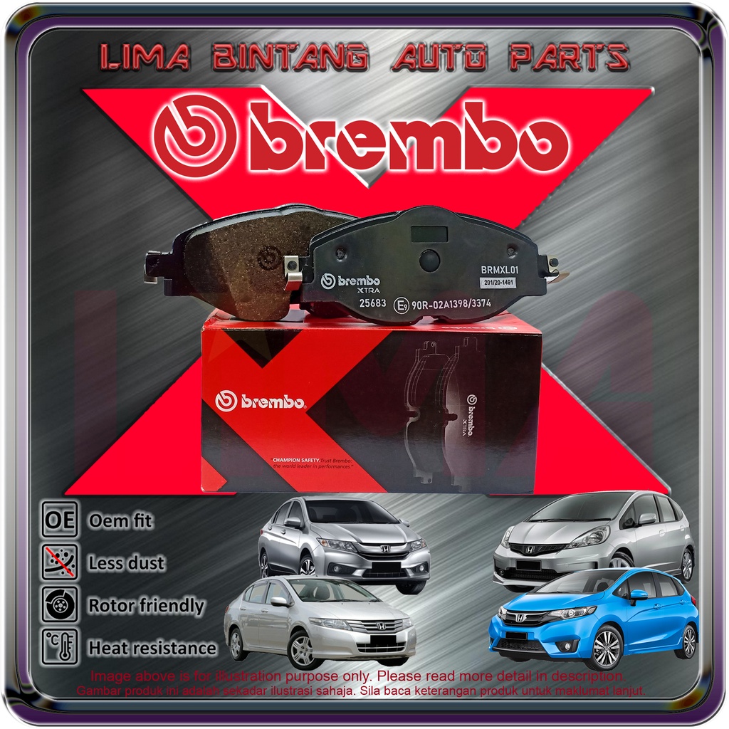 Honda City TMO , T9A GM6 , Jazz GE TFO , GK T5A Front Brake Pads , Disc