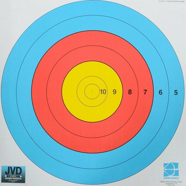 JVD Archery Target Face 80cm Shopee Malaysia