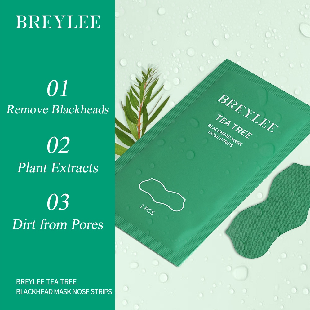 Breylee Blackhead Removal Nose Strips Skincare Peeling Off Nose Mask