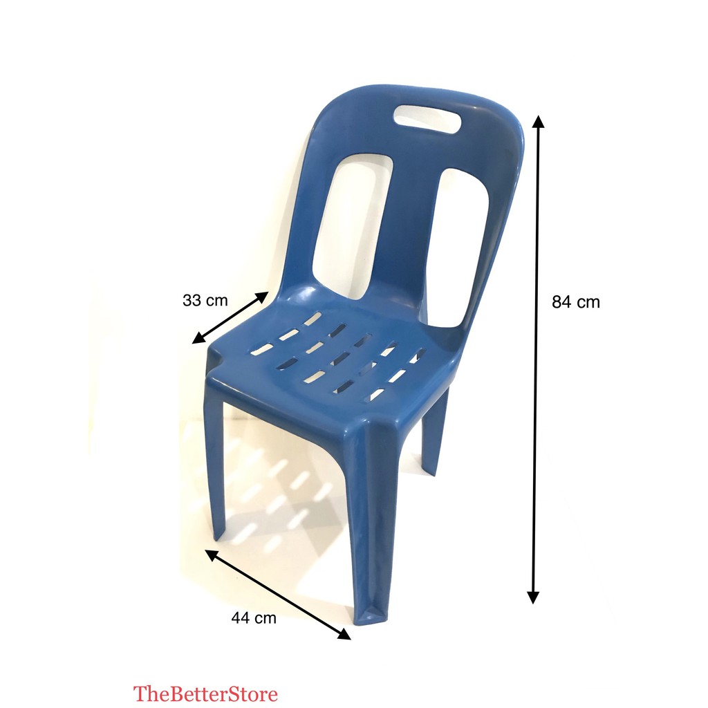 Heavy Duty Plastic Chair /Kerusi Plastik /Bangku Plastik /Kerusi Pasar Malam Shopee Malaysia
