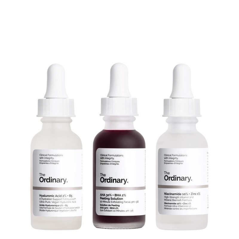 The Ordinary Bestsellers (Niacinamide/ AHA + BHA/ Caffeine/ Hyaluronic