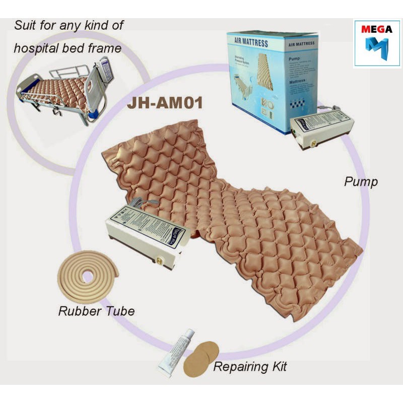 Ripple Bubble Mattress with Pump Tilam Angin Hospital(Bed Sore/Kudis Tekanan) Shopee Malaysia