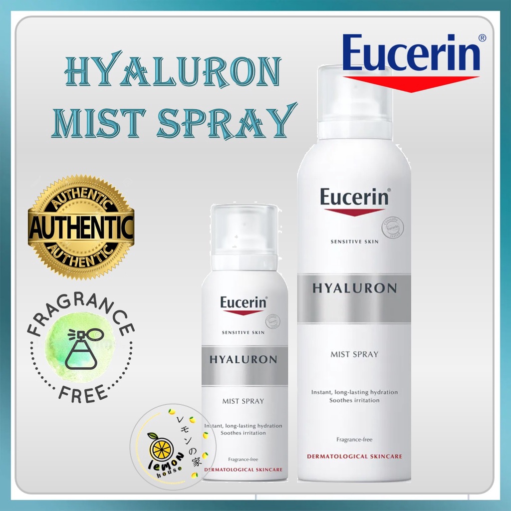 (Buy 2 Free 1) EXP 2024 Eucerin Hyaluron Mist Spray Hyaluronic Acid