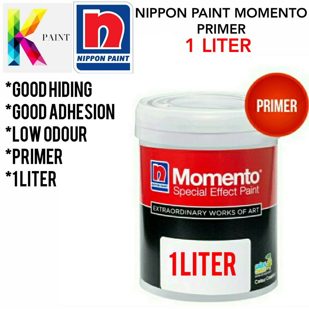 NIPPON PAINT MOMENTO PRIMER (1 LITER) Shopee Malaysia
