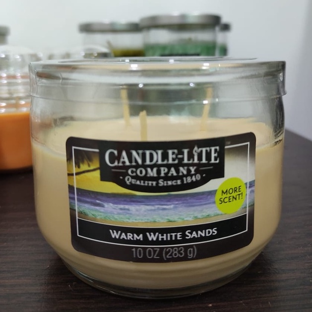 Premium Handmade Warm White Sands Candle 283gr Perfect for