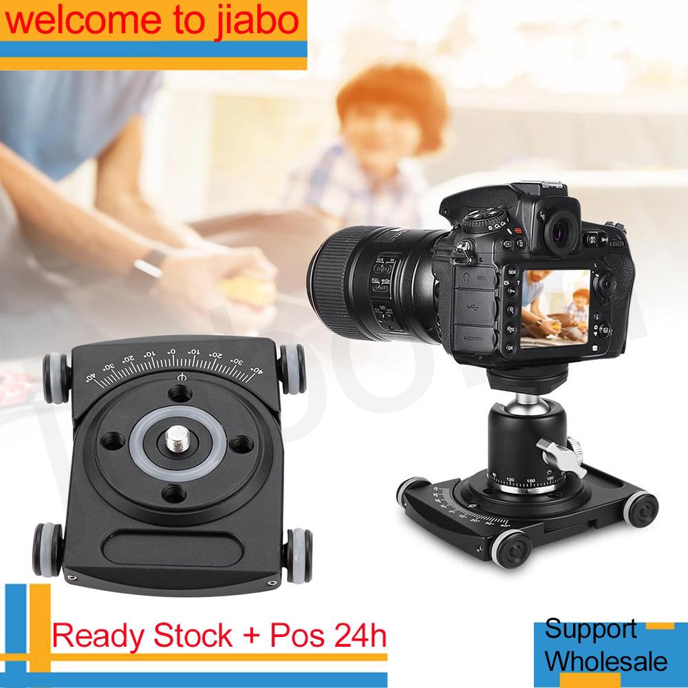 FY01 Table Top Dolly Car Roller Desktop Video Rail Slider DSLR Rig