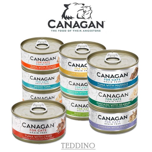 CANAGAN Natural England Canagan Cat Can Food Tuna Can Food Makanan