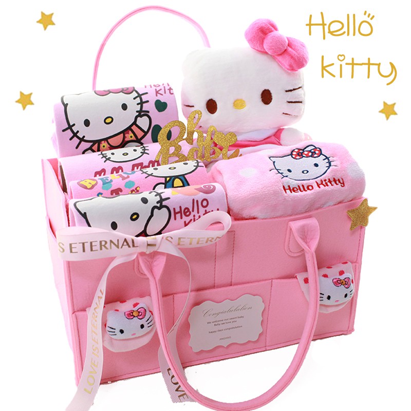 HELLO KITTY New Born Gift Set (11pcs) Shopee Malaysia