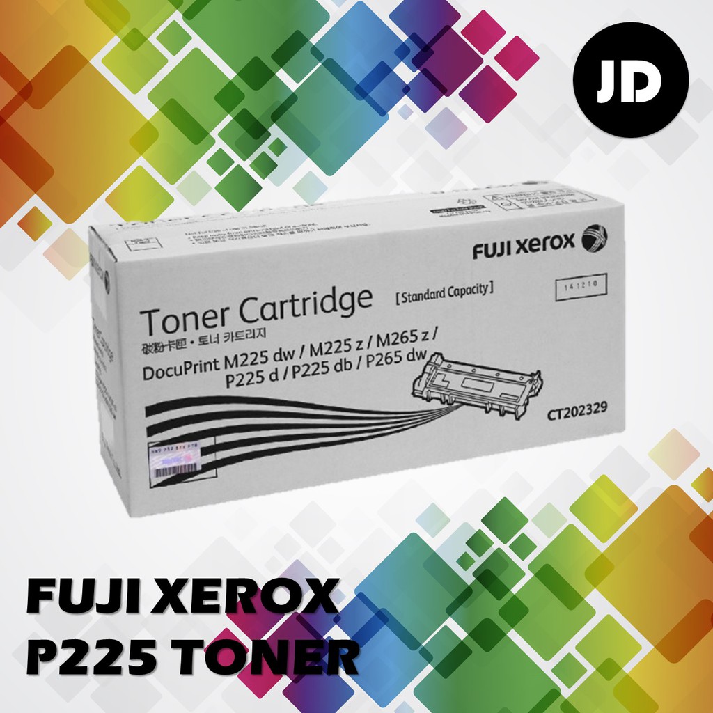 FUJI XEROX Genuine Original P225/225/P225DB/225DB Toner DocuPrint