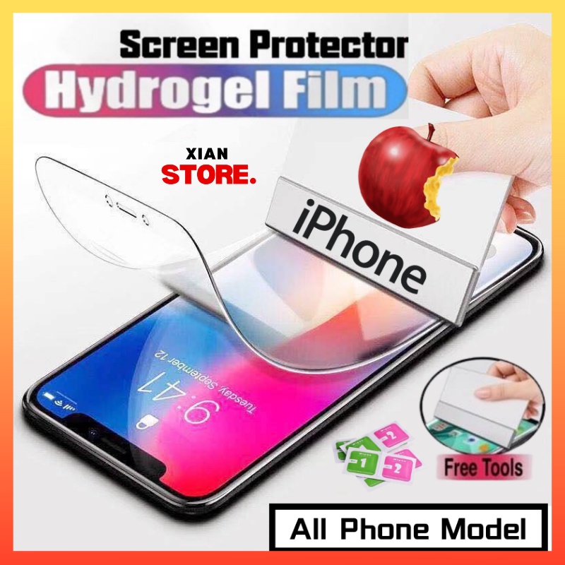 Hydrogel Screen Protector For iPhone 13/13 Pro/13 Pro Max/13 Mini/12/12