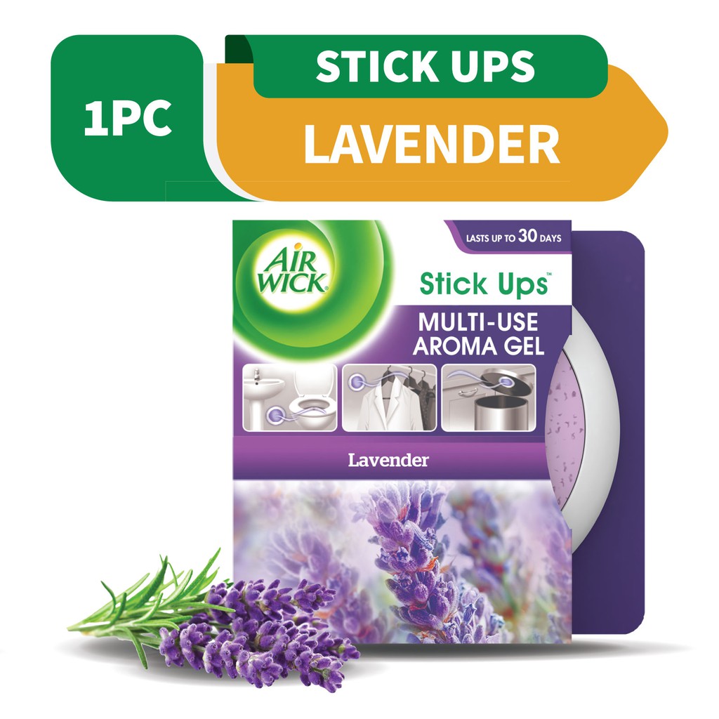 Air Wick Air Freshener Stick Ups Gel Lavender (30g) Shopee Malaysia