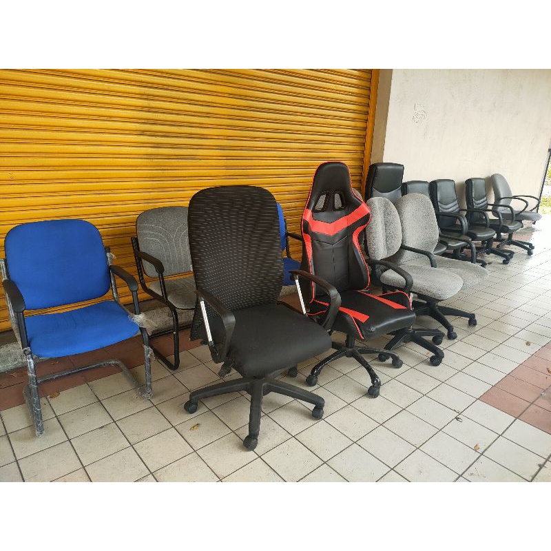Office Chair Second Hand & Refurbished Condition 9/10 Made In Malaysia