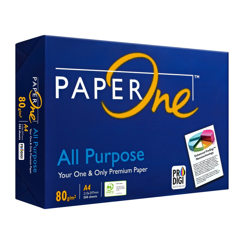 PAPER One A4 Size All Purpose Copier Paper/Office Paper 80GSM 500PCS