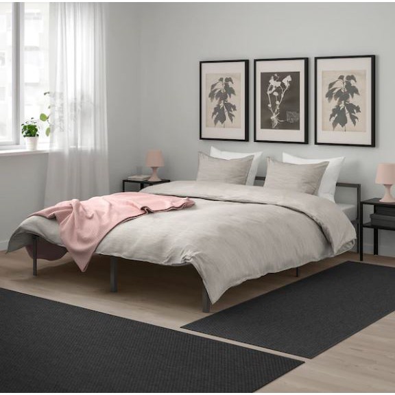 [Original IKEA] Bingkai Katil Queen/ Double Ikea, Grimsbu Bed frame