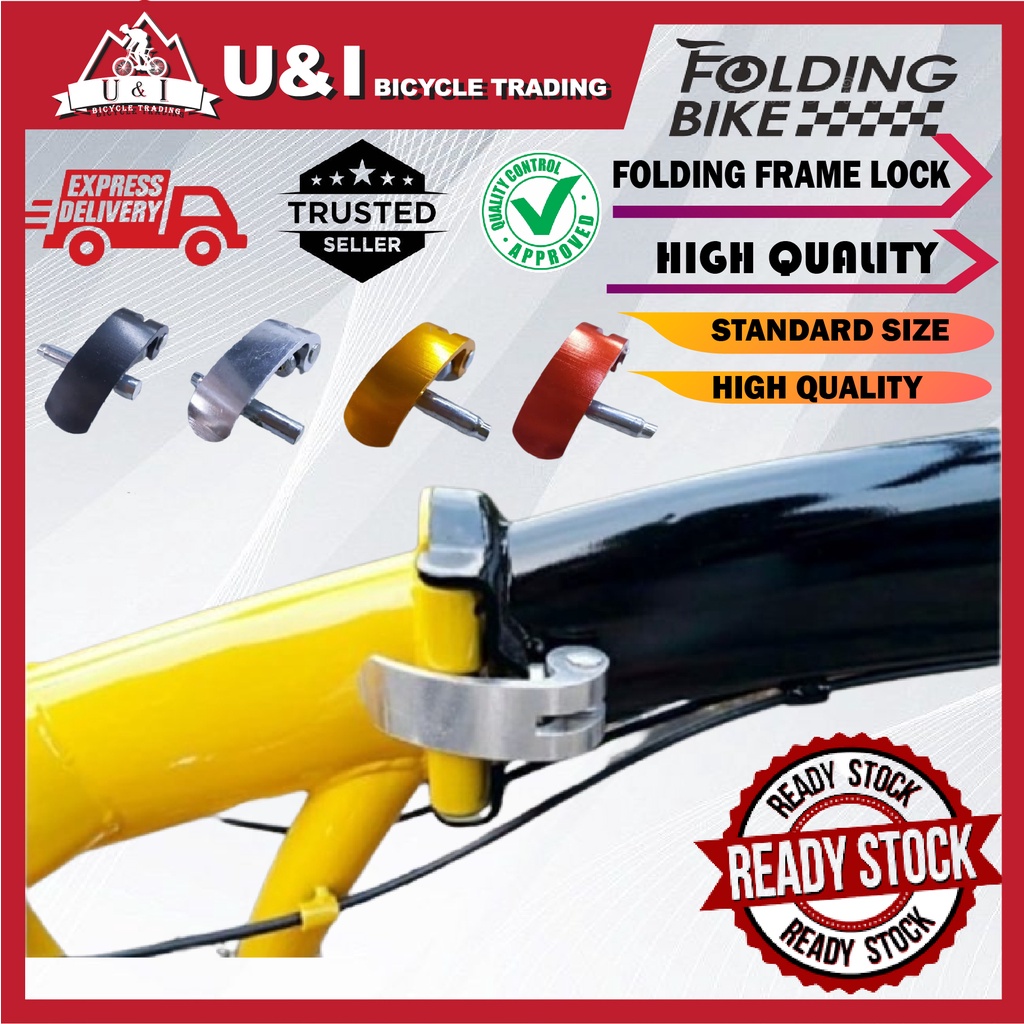 100 ORIGINAL Folding Bicycle Middle Frame Lock/Folding Bike Lock/Quick
