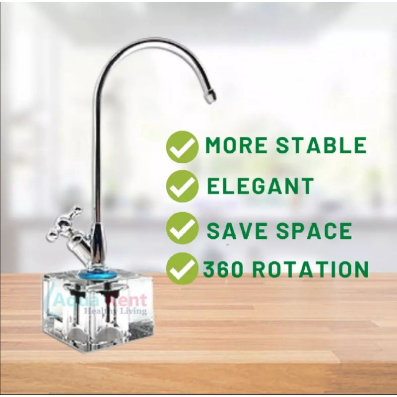 CRAYSTAL BASED EXTERNAL FAUCET FOR DIRECT PIPING DUNKING WATER