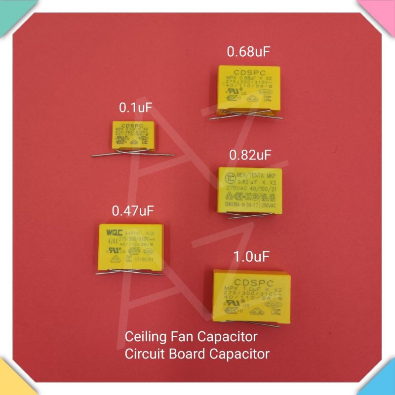 Spare Part 310V Ceiling Fan Condenser Capacitor/ Circuit Board