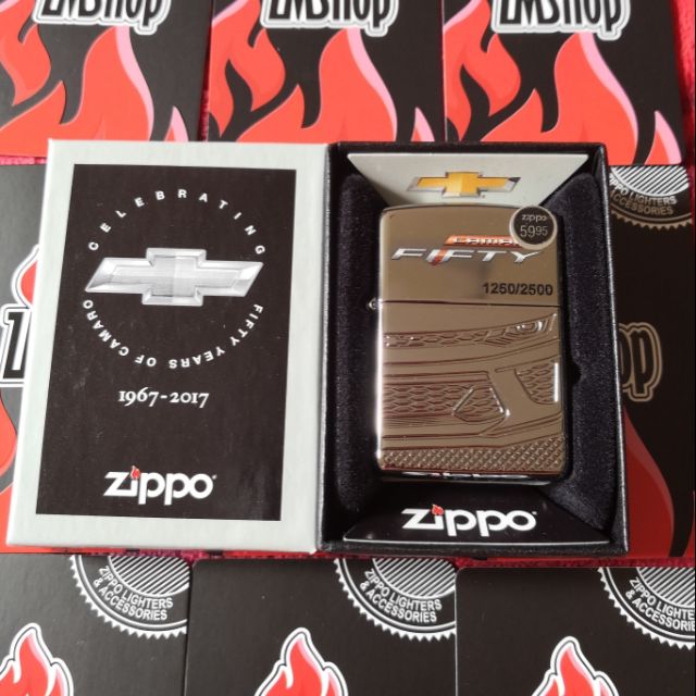 Zippo LIMITED EDITION CHEVROLET CAMARO 50th Anniversary Shopee Malaysia