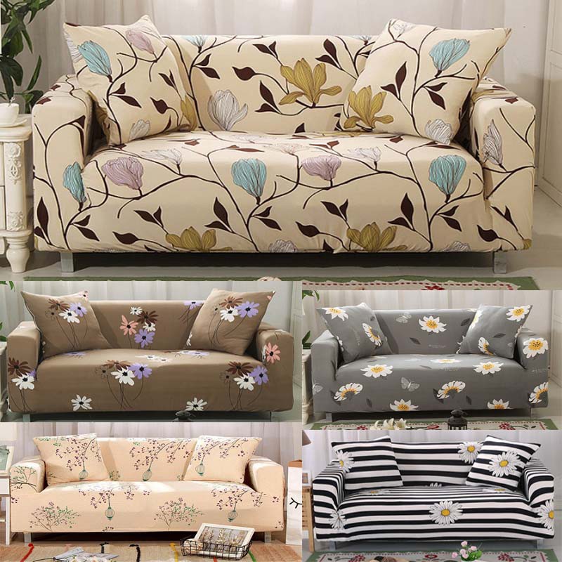 1 2 3 4 Seater Sofa cover Sarung sofa universal stretch sofa slipcover