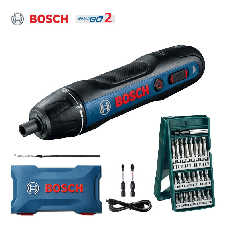 BOSCH GO 2 Cordless Gen II Rechargeable Smart Screwdriver 3.6V Mini