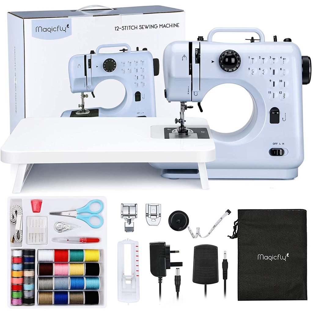 Magicfly Portable Sewing Machines for Beginners, 12 Builtin Stitches