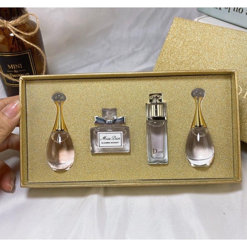 Original Dior Miniature Perfume Gift Set 4 in 1 Each 5ml Shopee Malaysia